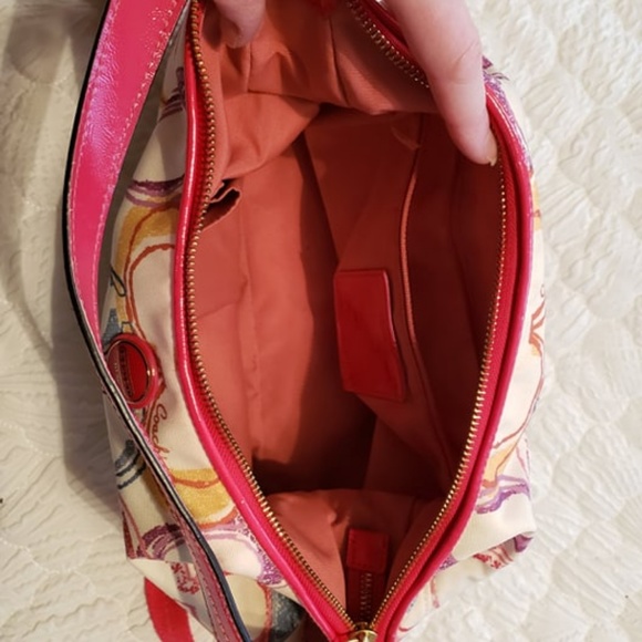 Coach Signature Shoulder Bag Multi Color - Picture 2 of 6